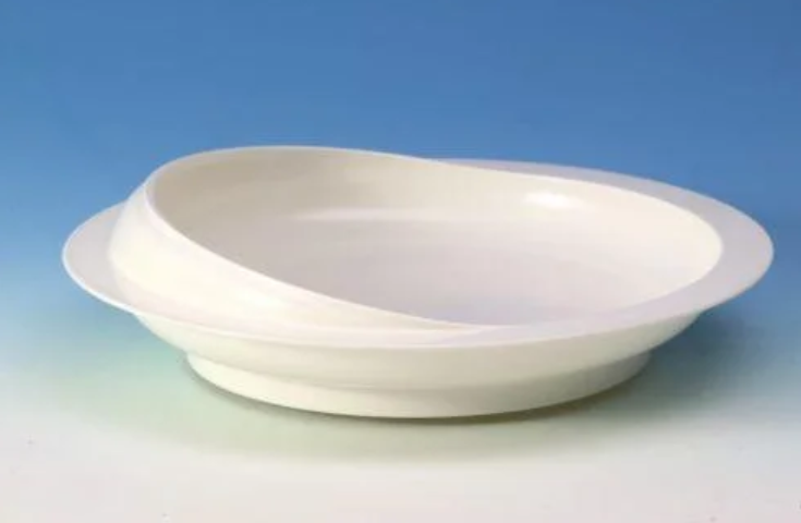 Large Scoop Bowl or Plate: Stable, One-Handed Dining Aids for Independent Eating