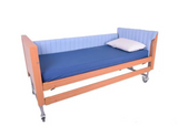 Washable Padded Cot Side Bumpers | Fire Retardant, Anti-Entrapment Rail Pads (71°C Wash)