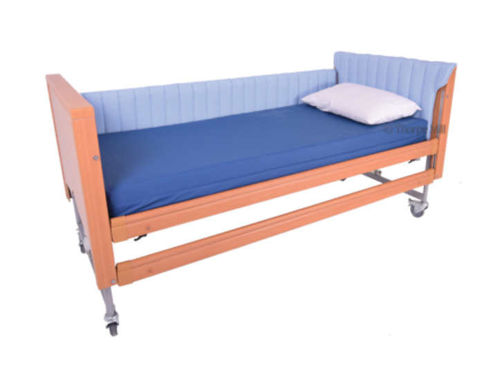 Washable Bed Bumpers with Net Base | Split Base, Infection Control & Anti-Entrapment (79" Long)