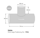 T-Roll Leg Positioner | Hip Abduction, Posture Control, Wipe-Clean (Multiple Sizes)