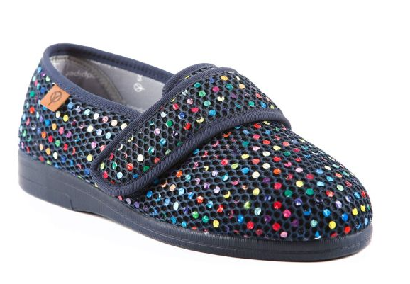 Sophie Extra Wide Ladies Slipper (Extra Wide Fit 4E-6E)