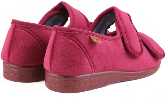 Doreen Ladies Ultra-Wide Open Toe Slipper Sandal Ultra Wide Fit (6E)