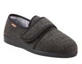 Steve Men’s Extra-Wide Slipper with Classic Style Extra Wide Fit (4E-6E)