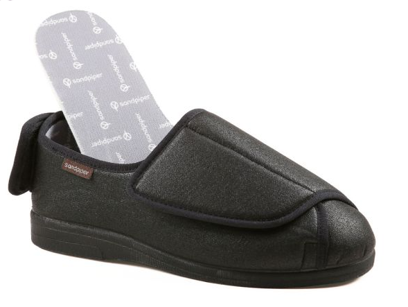Wesley Men’s Extra-Wide Fold-Flat Slipper PU Upper Extra Wide Fit (4E-6E)