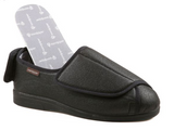 Wesley Men’s Extra-Wide Fold-Flat Slipper PU Upper Extra Wide Fit (4E-6E)
