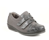 Fargo Ladies Extra-Wide Twin-Strap Shoe Extra Wide Fit (4E-6E)