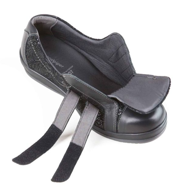 Fargo Ladies Extra-Wide Twin-Strap Shoe Extra Wide Fit (4E-6E)