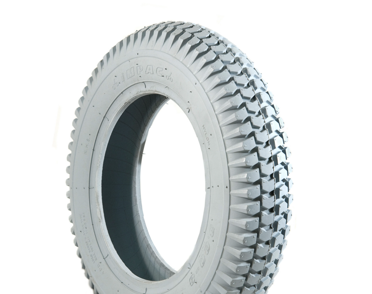 Premium 300 x 8 (3.00-8) Mobility Scooter Tyres: High-Comfort Black & Grey Options