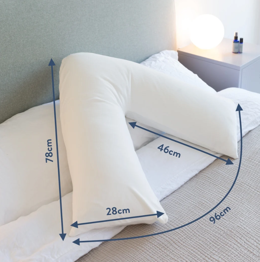 Putnams V-Shaped Pillow - Firm Orthopedic Support