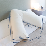 Putnams V-Shaped Pillow - Firm Orthopedic Support