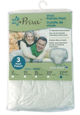 Priva Waterproof Pants - Soft Vinyl Incontinence Aids