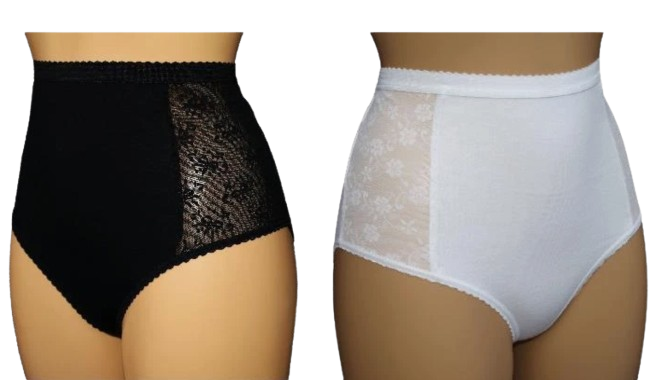 Ladies Full Brief Incontinence Pants - Womens Lace Incontinence Pants - Reusable
