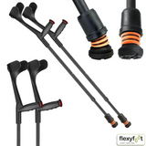 Flexyfoot Soft Grip Open Cuff Crutches