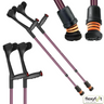 Flexyfoot Soft Grip Open Cuff Crutches