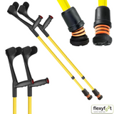 Flexyfoot Soft Grip Open Cuff Crutches