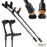 Flexyfoot Comfort Grip Open Cuff Crutches