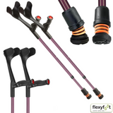 Flexyfoot Comfort Grip Open Cuff Crutches