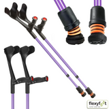Flexyfoot Comfort Grip Open Cuff Crutches