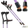 Flexyfoot Comfort Grip Open Cuff Crutches
