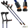 Flexyfoot Comfort Grip Open Cuff Crutches