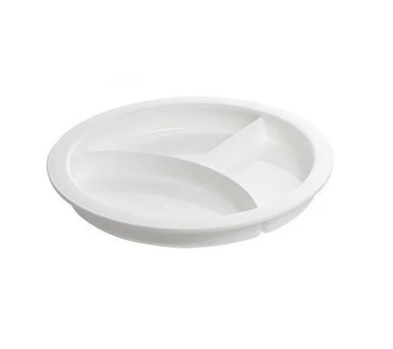 Divided Portion Plate: Secure, Eating Aid for Independence