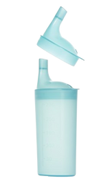 Plastic Feeding Cup With 2 Lids