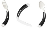 Shine Curved Adaptive Cutlery: Encouraging Independent Eating and Limited Wrist Movement