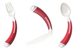 Shine Curved Adaptive Cutlery: Encouraging Independent Eating and Limited Wrist Movement