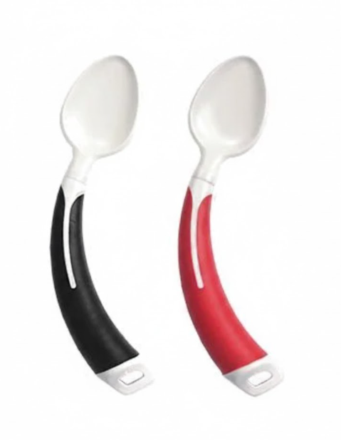 Shine Curved Adaptive Cutlery: Encouraging Independent Eating and Limited Wrist Movement