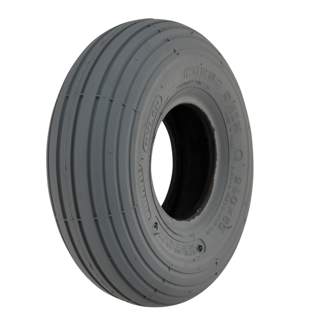 Mobility Scooter Pneumatic Tyres (300-4 / 260 x 85): Ribbed & Block Tread Options