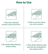 Novamed Incontinence Disposable Bed Pads, Underpads with adhesive tapes - 60x90 cm