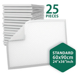 Novamed Incontinence Disposable Bed Pads, Underpads with adhesive tapes - 60x90 cm